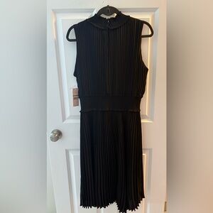 NWT Nanette Lepore Pleated Black Dress ORP: $148
